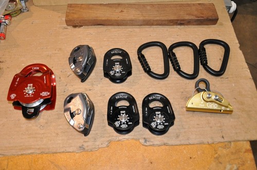 Petzl climbing gear lot - petzl,
