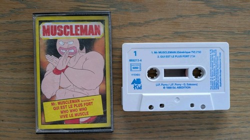 Muscleman audio cassette - k7,