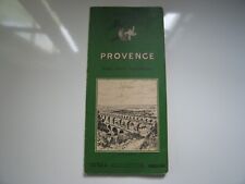 Guide Vert Michelin ancien sur la Provence de 1953-54 complet et en bon état