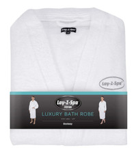 NEUF robe de chambre spa de luxe Lay Z serviette baignoire bain à remous taille petite/moyenne