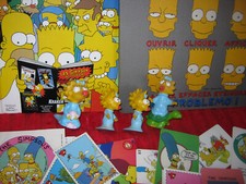 3Figurines SIMPSON" MAGGIE 7 CM ENV +CARTE TAPIS SOURIS ET AUTRES