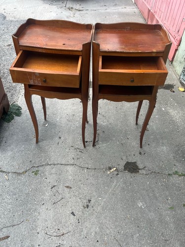 Table nuit chevet ancien - nuit,