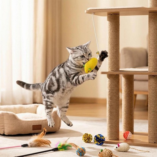 Jouet pour chat souris - jouet,