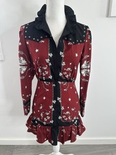 Robe Country Cow-boy Noir Et