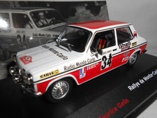 SIMCA 1100S N°34 DU RALLYE