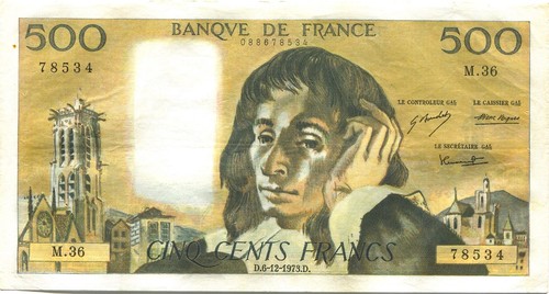 France billet 500 francs - france,,