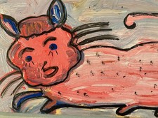 peinture Art Brut 2020 Bois