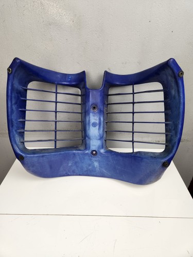 Grille radiateur bleue - grille,