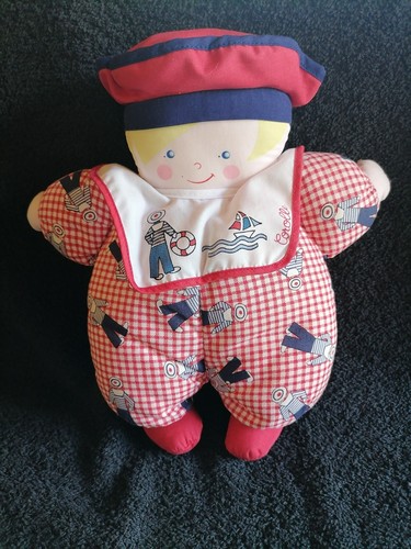 Doudou poupée chiffon - , rouge