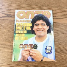 Magazine Onze 1986 Maradona