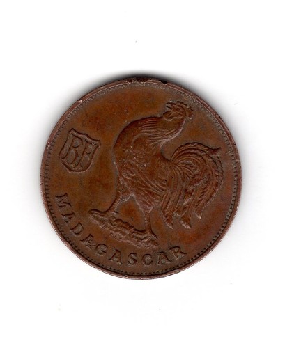 Madagascar 1monnaie franc - ,