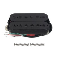 Alnico 5 Guitare électrique micro manche double bobinage micros Humbucker-noir