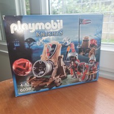 Playmobil Knights 6038: Chevaliers De L Aigle Avec Canon Géant/ Neuf Et Scellé