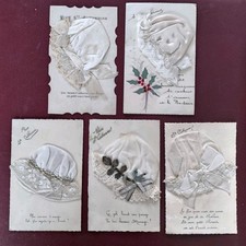 Lot De 5 Cartes Sainte