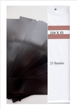 PROMO - BANDES HAWID fond noir par 25 -  210 x 53 - simple soudure MATERIEL NEUF