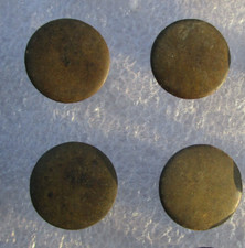 4 boutons lentille ronds