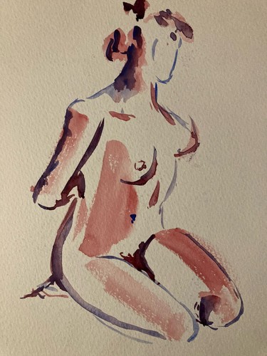 Beau dessin crayon aquarelle - dessin,