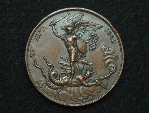Medaille gayrard 1820 - medaille, cu.