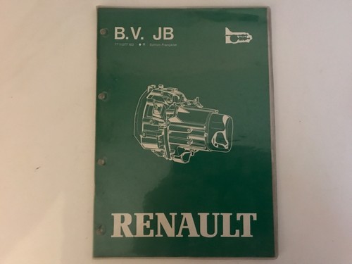 Manuel réparation jb - de, bv.jb