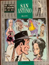 BD San-Antonio Blanc L'affaire Fouassa / Bunks Vents d'Ouest 1995 EO