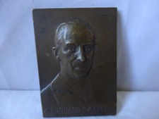 Medaille plaque bronze - medaille,