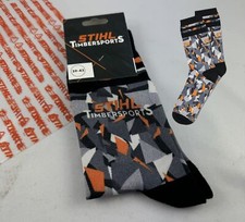Chaussettes STIHL CAMOUFLAGE TIMBERSPORTS Taille 39-42, 04215001842 (1 paire)