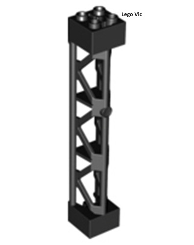 Lego 95347 support - lego, 2x2x10