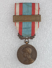 Médaille commémorative d'Afrique du Nord, 1er type, bronze, bar "Algérie"