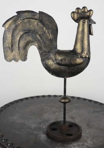 Ancienne girouette coq clocher