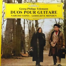 Duos Pour Guitare, Georg Philipp Telemann, Narciso Yepes et Godelieve Monden