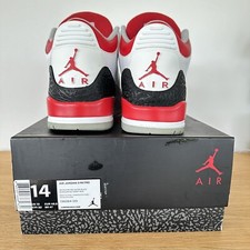 Nike Air Jordan 3 Fire Red Rétro US 14 EU 48,5