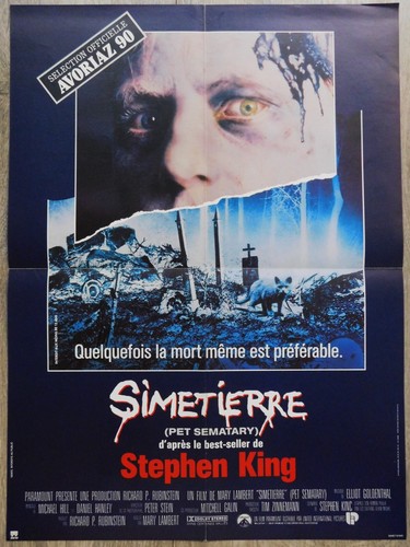 Simetierre affiche originale - affiche,