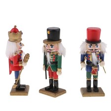 3 Pièces 15 Cm Peint à La