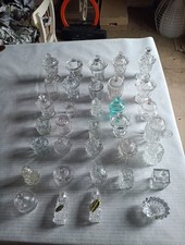 Lot Moutardier Ancien Cristal