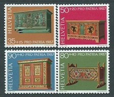 Suisse - Courrier 1987 Yvert