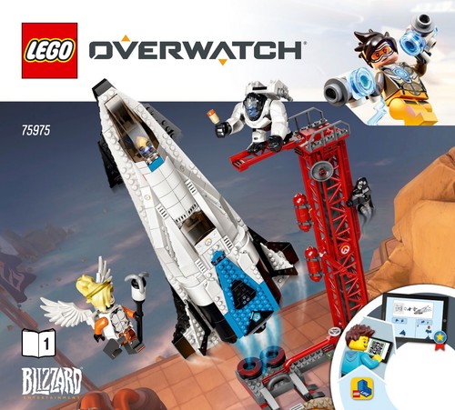 Lego 75975 overwatch - lego,