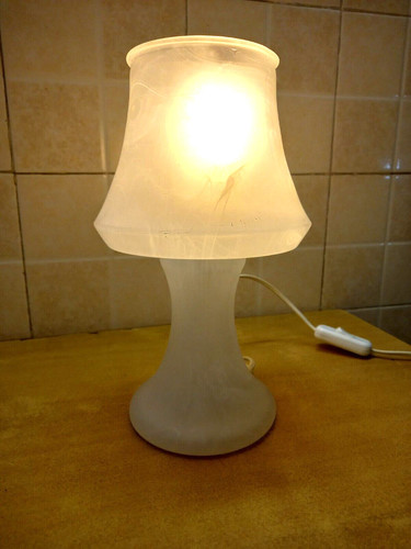 Lampe champignon vintage - champignon,