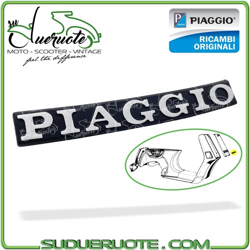 Plaque avant carénage piaggio - avant,