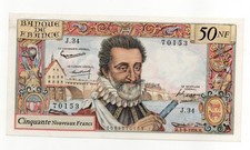 Billet de  50 Nouveaux Francs