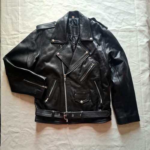 Vintage black leather perfecto - vintage,