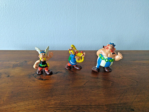 Anciennes figurines astérix - anciennes,