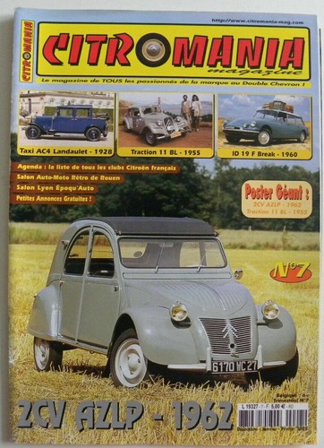 Revue citroen citromania - ,