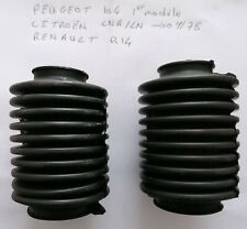 PEUGEOT 104 / RENAULT R14 - Paire de soufflets de direction - NEUFS