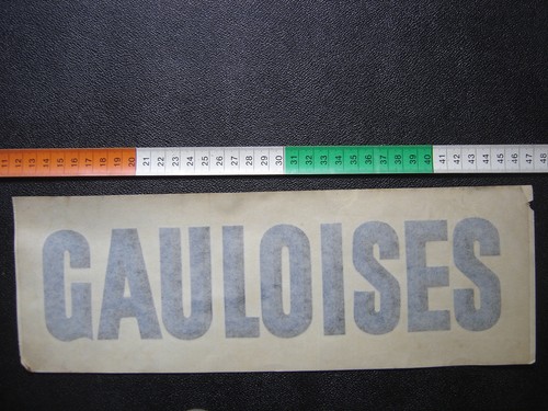 Autocollant gauloises - autocollant,
