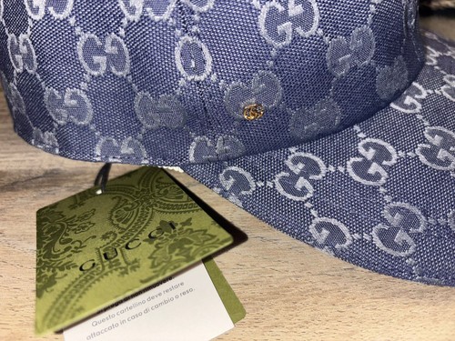 Casquette gucci bleu - casquette,