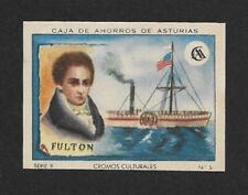 Caja de Asturias Spain: Fulton, the steam engine at sea (1948)