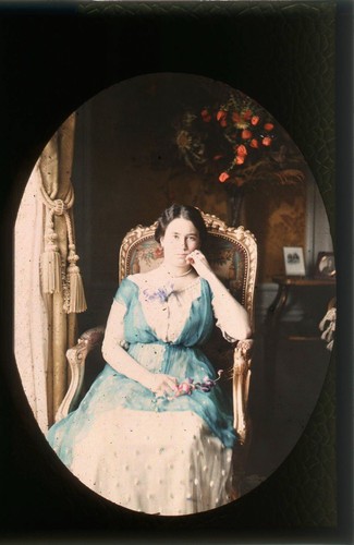 Autochrome portrait à - portrait,