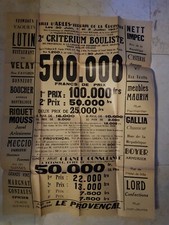 Affiche originale Ancienne  2e