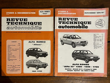 RTA revue technique automobile 3463 & 4513 ALFA ROMEO ALFASUD 33 1300 1500 1700