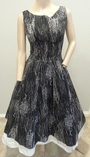 Vintage 50's Noir Blanc